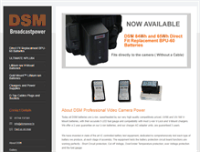 Tablet Screenshot of dsmpower.tv